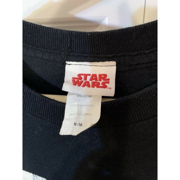 Star Wars Darth Vader Men’s Sz M‎ T shirt Towing Darth’s Tie Fighter - Picture 2 of 7